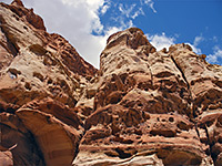 Rocks above Cohab Canyon