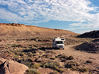 South end of the Cottonwood Canyon Road