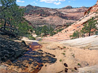 Deepening valley