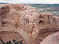 Rocks near Delicate Arch