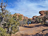 Trail to the arch