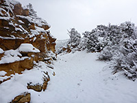 Saddle above Jolley Gulch