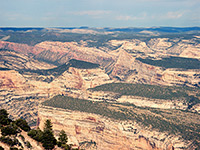 Cliffs and mesas