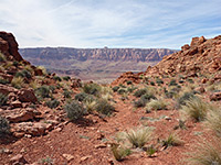 Path near the pass