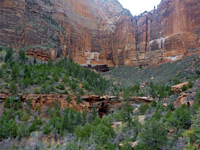 Canyon walls