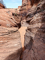 Stripy sandstone