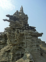 Eroded formation