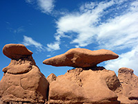 Blue sky and clouds