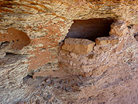 Granary in an alcove