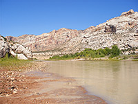 Beach on the Green River