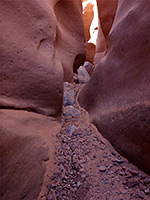 Stony streambed