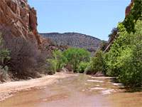 Wide canyon