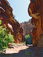 Tall cliffs