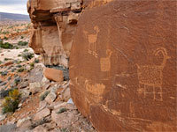 Group of petroglyphs