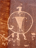 Large petroglyph