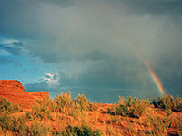 Rainbow in Farley Canyon