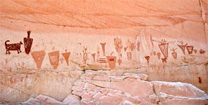 Horseshoe Shelter - wide view