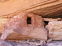 Granary on a boulder