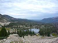 Hillsides above Kamas Lake
