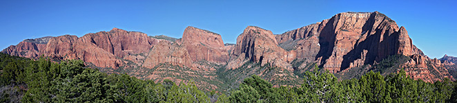 Kolob cliffs and canyons