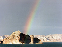 Rainbow over Castle Rock