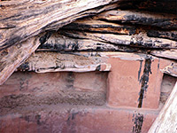 Bench in the kiva