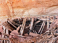 Roof of the kiva