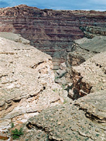 End of Elephant Canyon