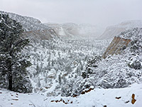 Clouds above Jolley Gulch