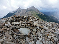 Stones on the summit