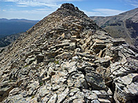 Ridge east of Mount Agassiz