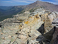 Weathered rocks 