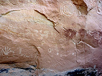 Varied petroglyphs