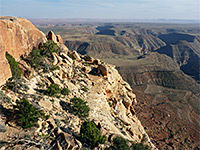 Cliff edge, Muley Point