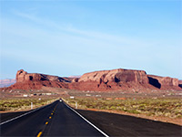 US 163 north of the stateline