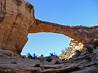 Owachomo Bridge - underneath