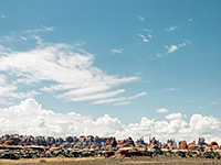 The Needles skyline