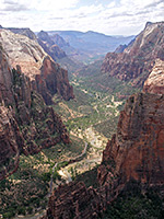 Zion Canyon - downstream