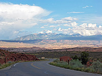 Road past the trailhead