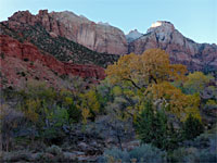 Red and white rocks