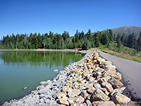 Payson Lakes - causeway