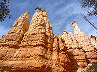 Tall hoodoos