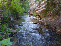 Straight creek