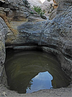 Tributary pothole