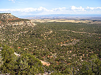 Plug Hat Trail - view south