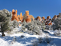 Pinnacles near the visitor center