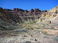 End of Lower Red Lake Canyon