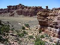 Trail east of Cyclone Canyon