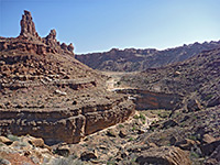 Dryfall in Red Lake Canyon