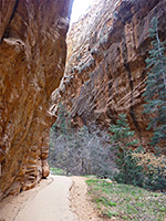 Path through Refrigerator Canyon